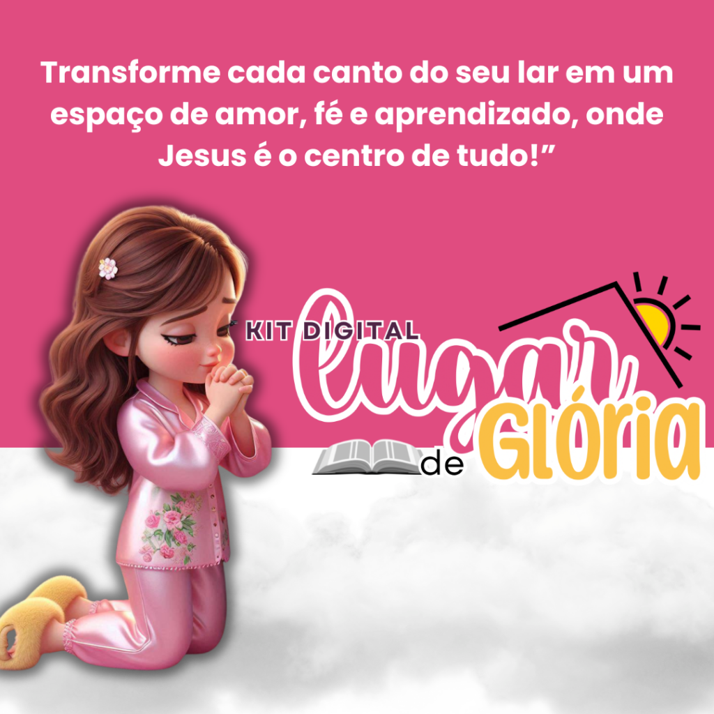 produtos cristão infantis - infoproduto cristão - criança abençoada - família cristã